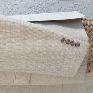 Coppley Of Canada Men's Vitale Barberis Canonico Luxury Wool Blazer